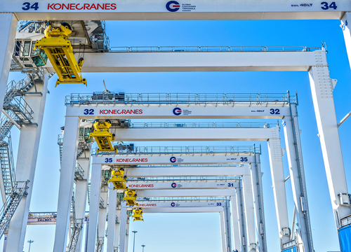 Global Container Terminals orders 10 more Konecranes RTGs for its terminals in British Columbia 