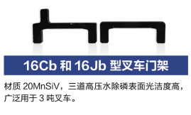 16Cb和16Jb型叉车门架