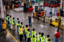 KION North America hosts high school students on Manufacturing Day