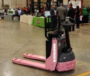 Raymond’s Pink Pallet Jack Project donates more than $15,000 to breast cancer foundations