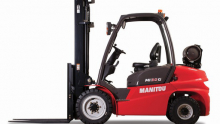 Manitou Dual Fuel Option on MI 25 G, MI 30 G Industrial Forklifts