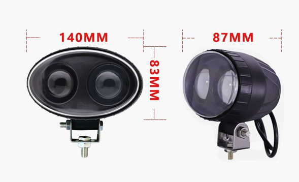 Waytronic：LED red light forklift warning light red arrow warning light