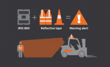 Pedestrian sensor offers active safety control