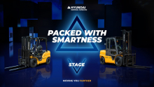 Hyundai Material Handling kicks off the introduction of its new 9V diesel forklift trucks – “Packed with Smartness”