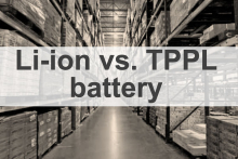 Li-ion vs. Thin Plate Pure Lead Batteries (TTPL) Batteries for Lift Trucks