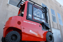 The new RH forklift configuration for the recycling sector