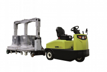 Clark launches a tugger train system for efficient production logistics