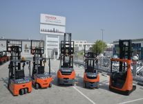 DHL orders electric forklifts from Al-Futtaim Toyota Material Handling