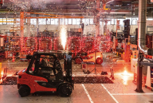 One-millionth counterbalance truck produced in Aschaffenburg