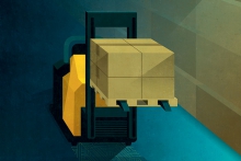 Recalculating Autonomous Lift Trucks