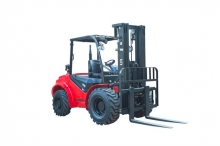 UN Forklift Releases Upgraded 4WD Rough Terrain Forklift