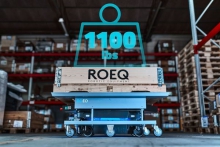 New ROEQ Cart Solution Doubles the Payload of MiR’s Most Popular Autonomous Mobile Robot