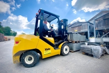 Yale UX Series truck establishes roots with landscaping experts