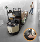 Electric rider pallet trucks:  Advances in workflow and safety