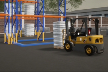 CM Labs upgrades Forklift Simulator Training Pack for Ports and Construction