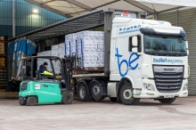 Bullet Express buys electric forklifts