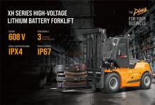 12-18T XH Series High Voltage Lithium Forklift, Here Today!