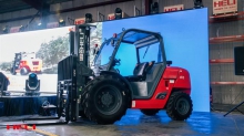 Heli unveils new forklift model at Oceania HQ launch