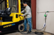 Hyster launches new Li-ion onboard charging solution