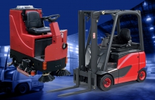 Forklift truck support from Ecobat Battery