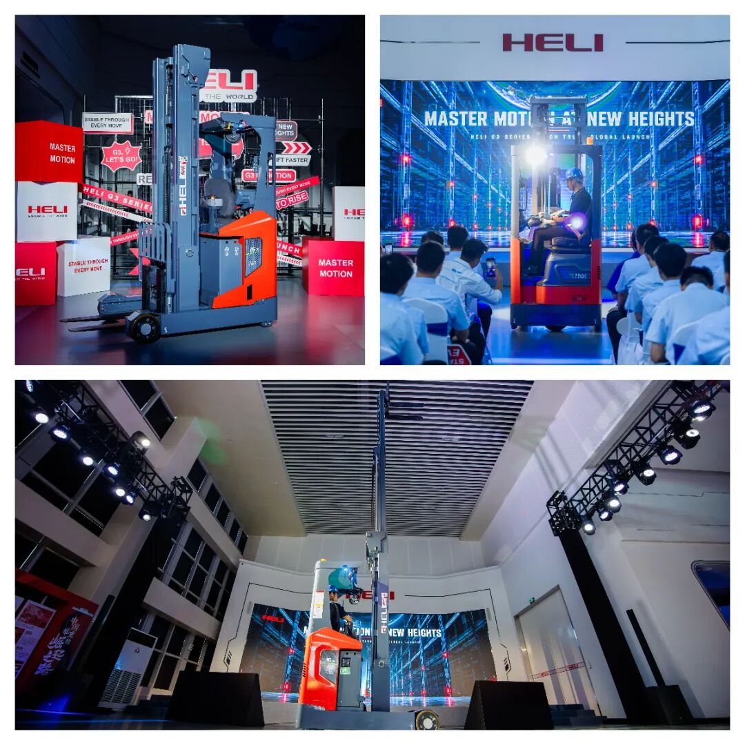 HELI Launches New G3 Series Reach Truck Worldwide