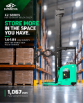 New Hangcha X2 Series Reach Truck | Go Deeper. Store More.
