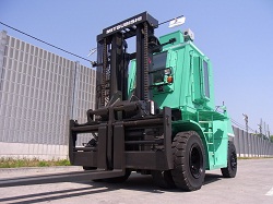 Mitsubishi to the Rescue Forklift with Radiation-proof Cabin Developed to Aid Japan’s Nuclear clear-
