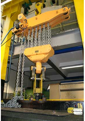 MOST POWERFUL AIR HOIST LIFTS 125 TONNES