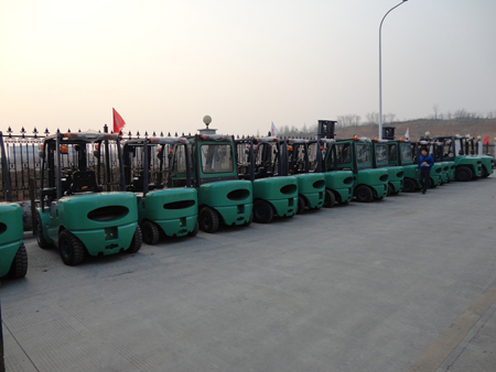 GP:15 Units Forklift Export To Russia