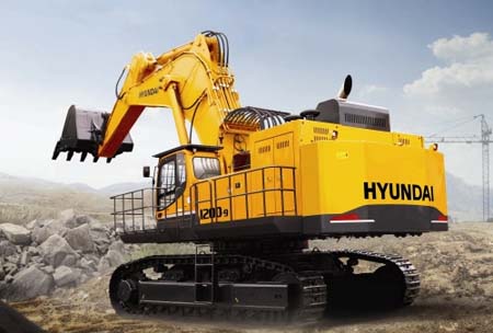 Hyundai Heavy Launches 120-ton Excavator in Korea