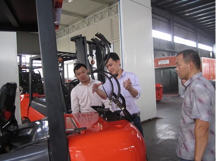 Indonesian Customer Visited Anhui NBO Group