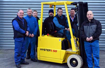 Production of forklift model ends after more than 25 years, memories of the A team