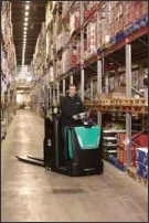 Mitsubishi VELIA ES order pickers ahead of the pack