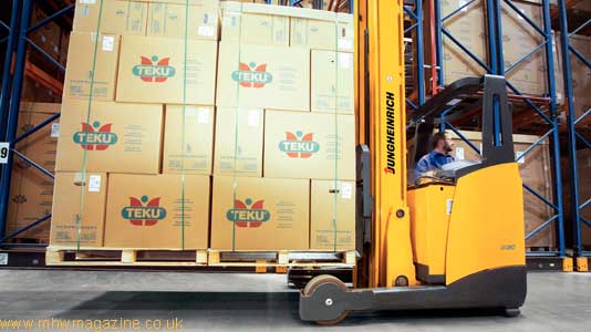 Jungheinrich's short term rental forklift truck fleet the perfect recipe for kitchenware specia