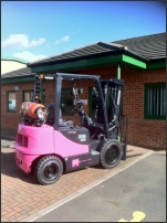 Midland Fork Lifts runs breast cancer charity fundraiser