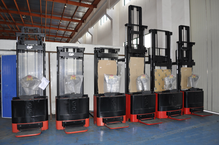 Shanghai Gather-power Entered Electric Forklift Manufacturing Industry
