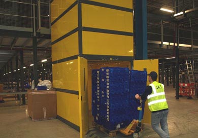 European Conveyor Systems goods lifts hit 300 landmark