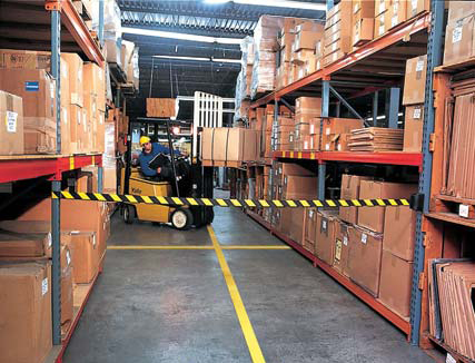 Safety barrier manufacturer Tensator, aims for increase in forklift safety