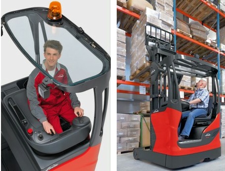 The new reach trucks from Linde