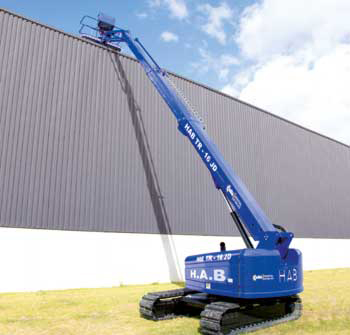 Collé Rental & Sales receives the first aerial work platforms from H.A.B.