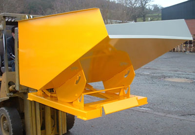 Forklift attachment firm skips into action