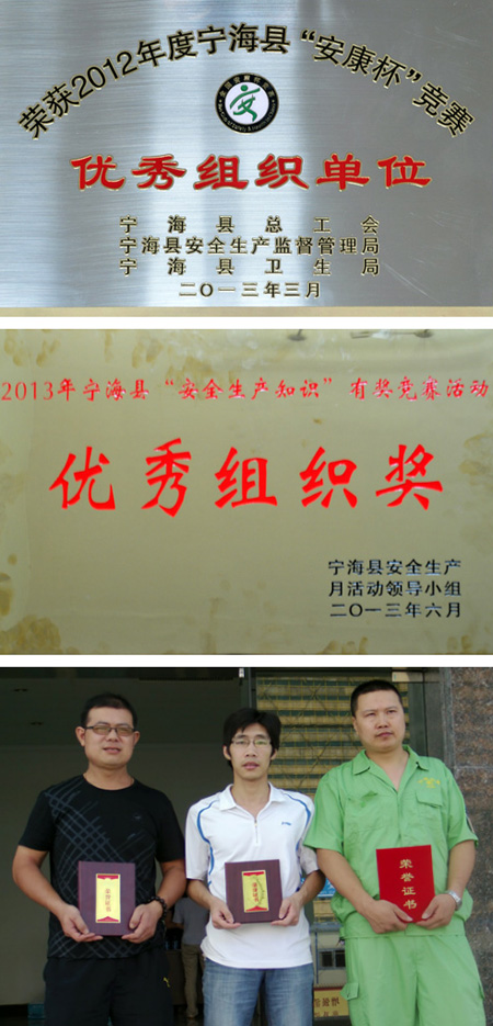 Ruyi was Awarded two Organization Award