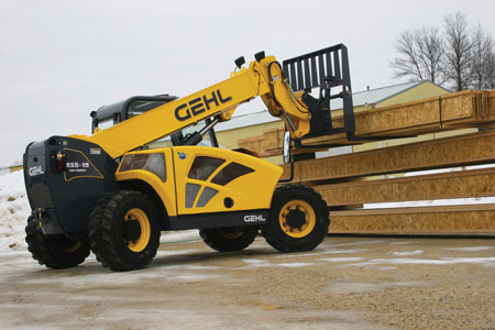 Tier 4 telehandler from Gehl debuted