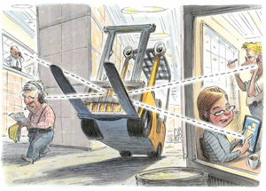 Warehouse/DC Operations: How to listen to a lift truck