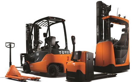 Toyota Material Handling set gold standard
