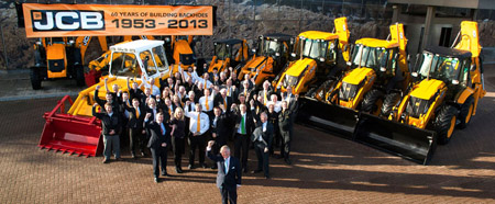 Diamond year for JCB Backhoe as company looks to future