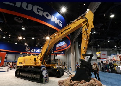 LiuGong unveils its Large Tonnage Excavator, 950E, at CONEXPO-CON/AGG 2014