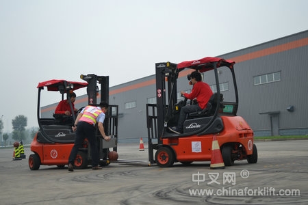 Beijing Station of Linde CupChina Forklift Skill Competition was successfully held