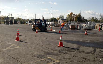 National Grid holds first forklift rodeo