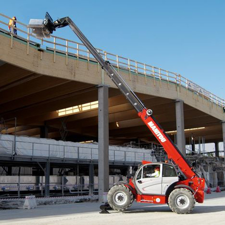 Manitou telehandlers for A-Plant